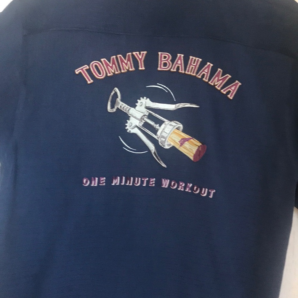Tommy Bahama embroidered shirt